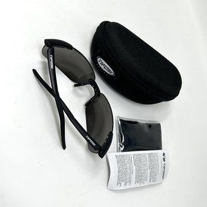 Tifosi Optics Black Cycling Sunglasses Scatto FC T-F950 with Case